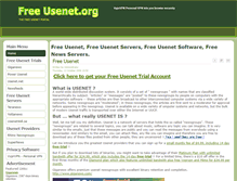 Tablet Screenshot of freeusenet.org